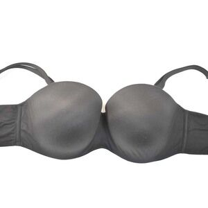 Victoria Secret Bra 38DDD T-Shirt Bra Body By Victoria Lined Strapless